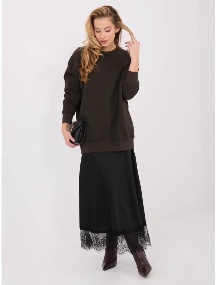 Bluza WT BL model 21818951 ciemny brązowy - FPrice