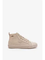 Zateplené model 20653417 Tenisky Dámské Big Star HiPoly System Béžové - Big Star Shoes Zateplené model 20653417 Tenisky Dámské Big Star HiPoly System Béžové - Big Star Shoes