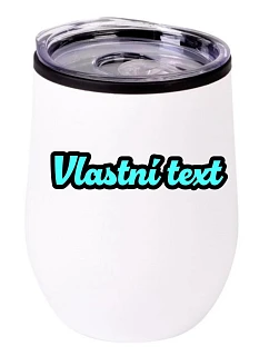 Personalizovaný termohrnek "BOWL" s vlastním textem s obrysem
