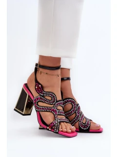 Sandály na podpatku model 196972 Step in style