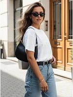 Dámské tričko PRINCY bílé FashionStreet RY2391