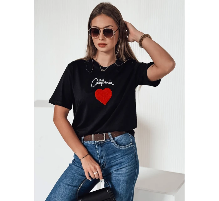 Dámské tričko černé model 21976458 - Dstreet