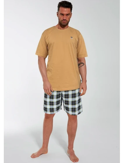 Pánské pyžamo model 20823715 Nature 3 kr/r M2XL - Cornette Pánské pyžamo model 20823715 Nature 3 kr/r M2XL - Cornette