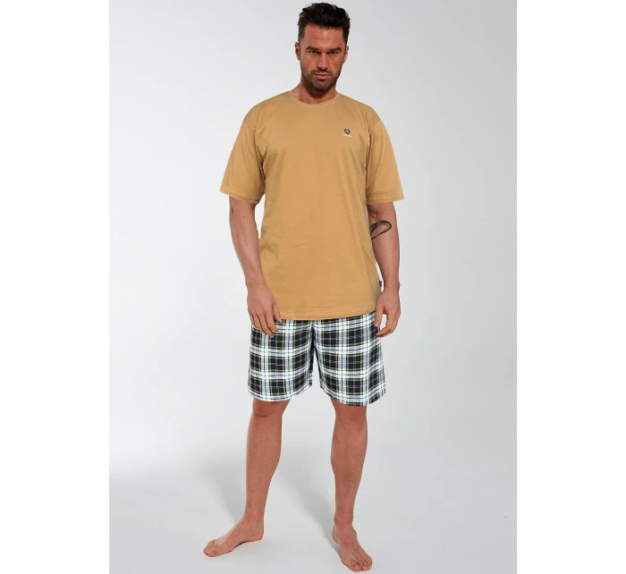 Pánské pyžamo model 20823715 Nature 3 kr/r M2XL - Cornette Pánské pyžamo model 20823715 Nature 3 kr/r M2XL - Cornette