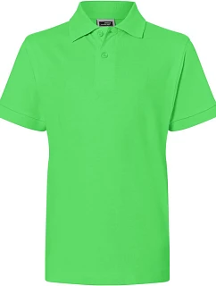 JN Dětské piqué polo 02.0 lime green model 22436419 - Daiber