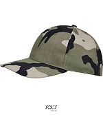 SOL'S 6 panelová baseballová kšiltovka camo model 22460857 SOL'S 6 panelová baseballová kšiltovka camo model 22460857