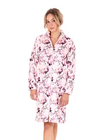 Dámský župan model 22064245 se zipem pink - Vestis Dámský župan model 22064245 se zipem pink - Vestis