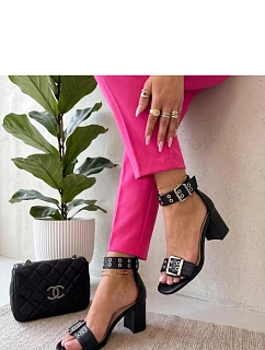 Sandály na podpatku  model 227268 Solea