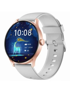 Chytré hodinky Gravity Grey Pink GT2-3 PRO