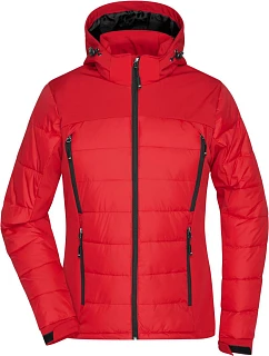 JN Dámská outdoorová hybridní bunda 02. red model 22494981 - Daiber