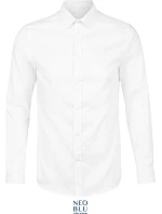 NEOBLU Blaise Men Mikro keprová košile s dlouhým rukávem 24.3182 optic white NEOBLU Blaise Men Mikro keprová košile s dlouhým rukávem 24.3182 optic white