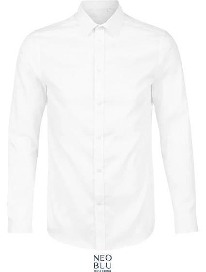 NEOBLU Blaise Men Mikro keprová košile s dlouhým rukávem 24.3182 optic white NEOBLU Blaise Men Mikro keprová košile s dlouhým rukávem 24.3182 optic white