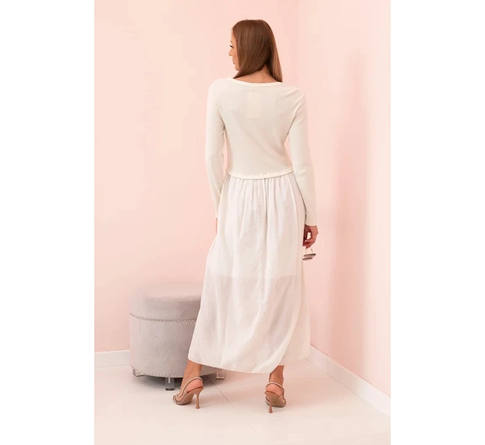 Šaty dlouhé na ramínka švestková