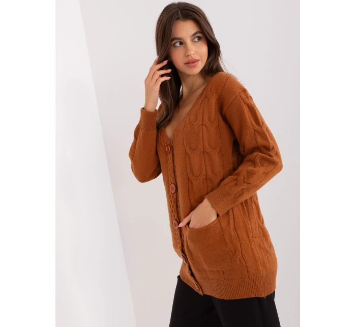 Jumper AT SW model 20742394 tmavě oranžový - FPrice Jumper AT SW model 20742394 tmavě oranžový - FPrice