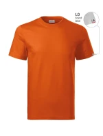 Base tričko unisex oranžová 11 (brand label)