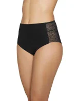 Kalhotky s vysokým pasem 19191 černé - Ysabel Mora