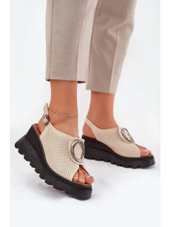 Bota na klínech  model 213005 Step in style