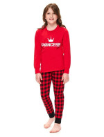 Dívčí pyžamo model 17526294 červené - DN Nightwear