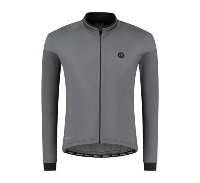 Rogelli ESSENTIAL dres s dlouhým rukávem graphite M