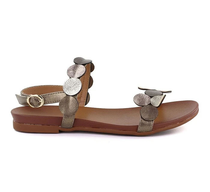 Dámské hnědé sandály M.Daszynski model 22081592 Dámské hnědé sandály M.Daszynski model 22081592