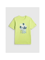 Pánské tričko oversize s potiskem 4F 4FWSS26TTSHM2784-42S