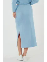 Italian Fashion Stella maxi barva: modrá