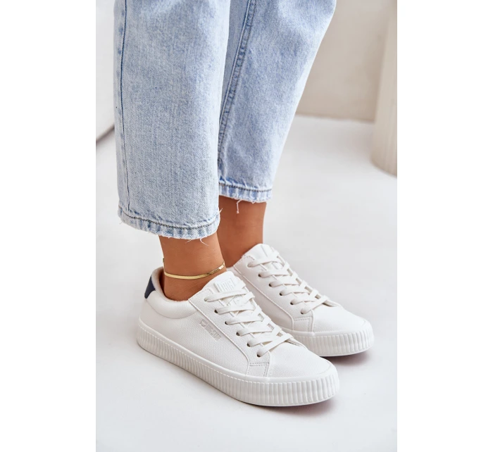 Zateplené Dámské Tenisky Big Star model 21676071 Bílé - Big Star Shoes Zateplené Dámské Tenisky Big Star model 21676071 Bílé - Big Star Shoes