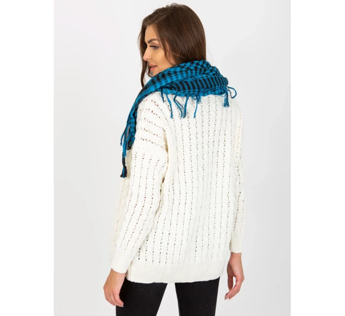 Dámský šátek AT CH model 21307985 modrý - FPrice