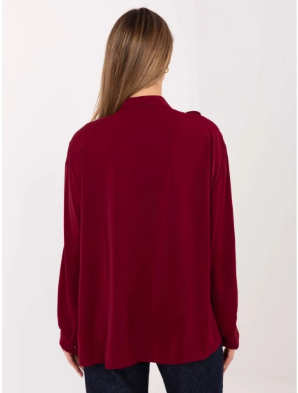 Koszula IT KS model 21786350 bordowy - FPrice