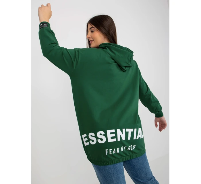 Mikina RV BL 8277.28 tmavě zelená