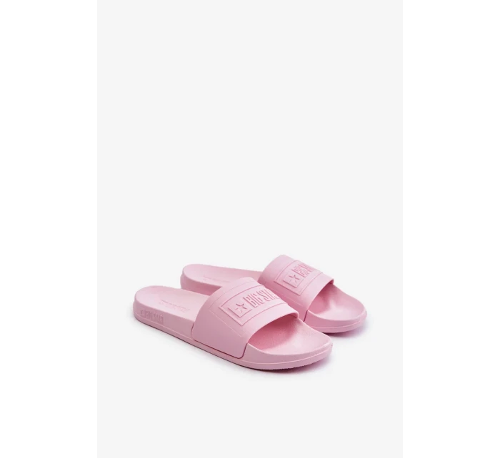 Lehké Dámské Pantofle Big Star OO274036 Růžové