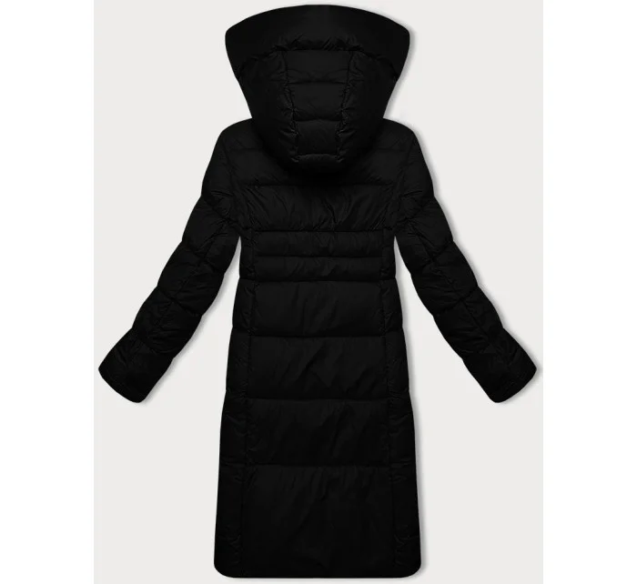 Černá dámská zimní bunda s kontrastní podšívkou model 21248800 - Glakate