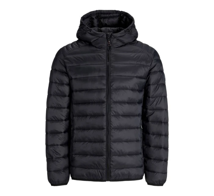 Jack&Jones pánská péřová bunda JJEBRADLEY LIGHT BODYWARMER COLLAR NOO 12280970 BLACK