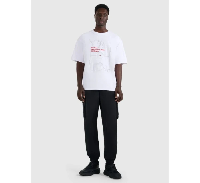 Pánské tričko oversize s potiskem model 21816911 - 4F Pánské tričko oversize s potiskem model 21816911 - 4F