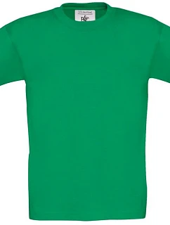 B&C Exact 150 /kids Dětské tričko 01.0300 kelly green
