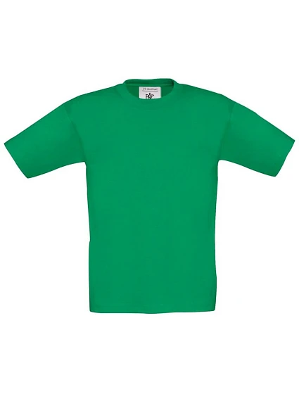 B&C Exact 150 /kids Dětské tričko 01.0300 kelly green