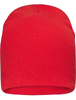 MB Pletená čepice z bio bavlny 03. red model 22446567 - Daiber MB Pletená čepice z bio bavlny 03. red model 22446567 - Daiber