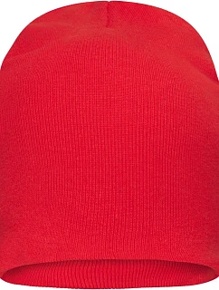MB Pletená čepice z bio bavlny 03. red model 22446567 - Daiber