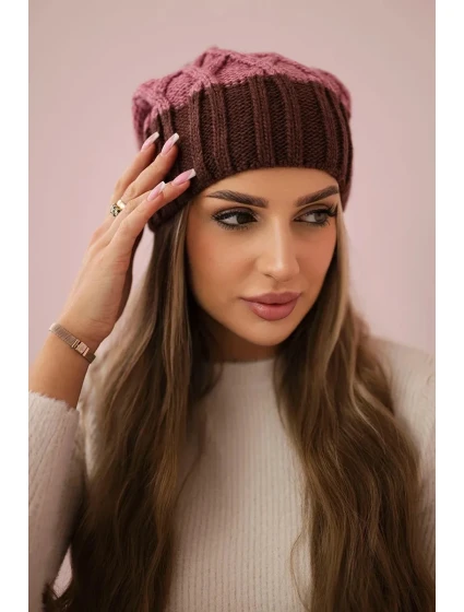 Milano fleecová čepice K203 tmavě model 18749967 - K-Fashion Milano fleecová čepice K203 tmavě model 18749967 - K-Fashion