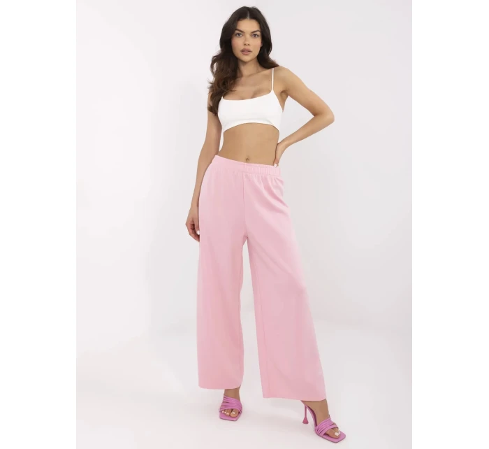 Spodnie DHJ SP model 21034973 różowy - FPrice Spodnie DHJ SP model 21034973 różowy - FPrice