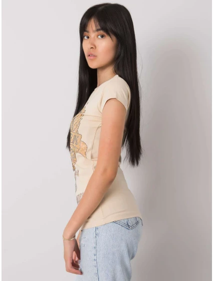 Tričko EM TS ES 21 533.16 béžová