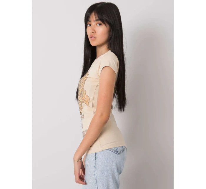 Tričko EM TS ES 21 533.16 béžová