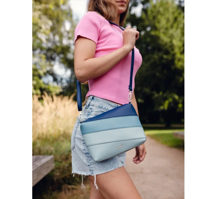 Kabelka model 21279446 Striped Blue - Vuch