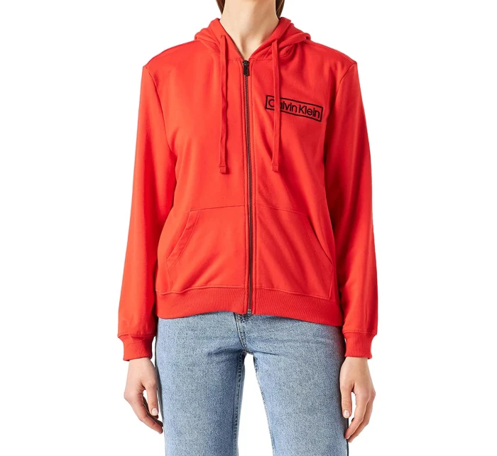 Dámská mikina s kapucí QS6801E-XM9 - Calvin Klein