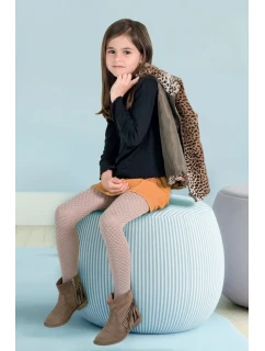 DÍVČÍ VZOROVANÉ PUNČOCHÁČE SIRENE DR2328