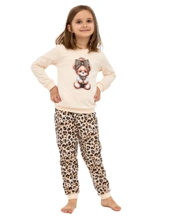 Dívčí pyžamo 594/191 Panther - CORNETTE
