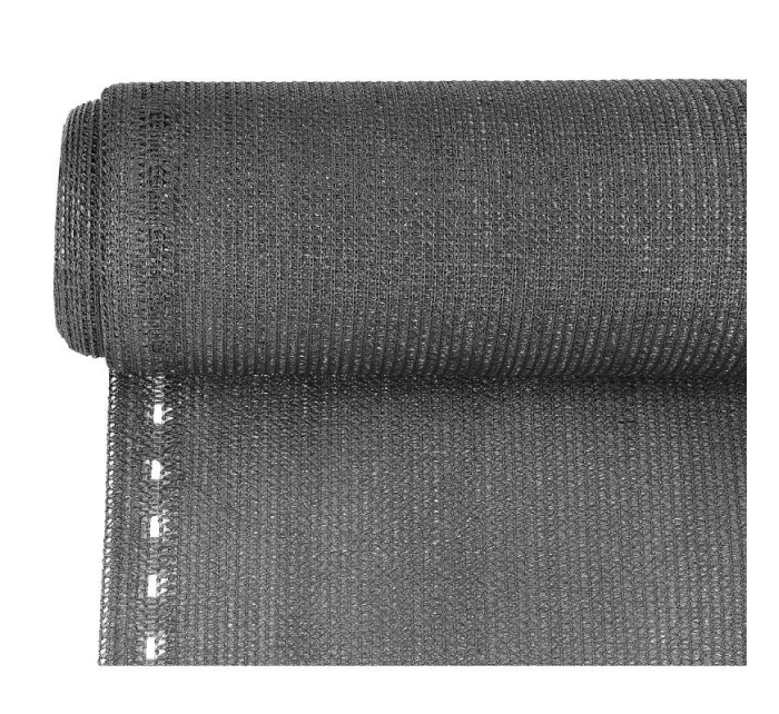 ODSTÍN SÍŤ 140G/M2 1,5X25M TMAVĚ ŠEDÁ