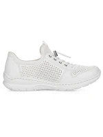 Pohodlná polobotka W model 22033528 bílá - Rieker
