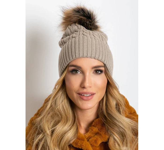 Dámská čepice AT CZ 173501 tmavě lila