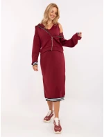 Komplet IT KMPL model 21302309 bordowy - FPrice Komplet IT KMPL model 21302309 bordowy - FPrice